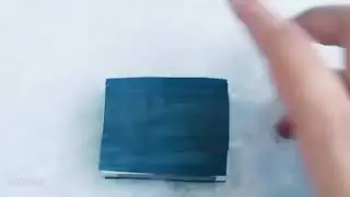 Waste Material in matchbox/