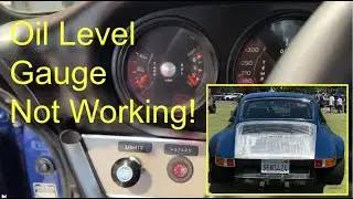 1972 Porsche 911S Oil Sender Wiring Diagnose