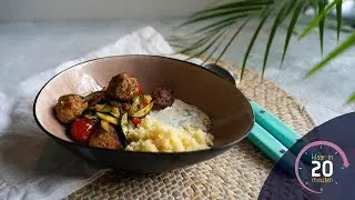 Midden-Oosterse bouletten met yoghurtdip | Klaar in 20 minuten