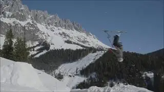 The Skibike Road Gap Jump