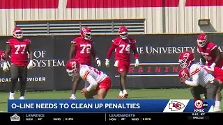 Chiefs offensive line, Jawaan Taylor look to clean up penalties