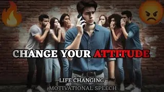 CHANGE YOUR ATTITUDE ll Best Student Motiavtional Speech #motivation #shorts 