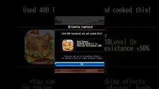 MOMENT LV UP MY BUFF LAND-  PHYSICAL RESISTANCE LV 10- TORAM ONLINE#toramonline #gaming #mmorpg