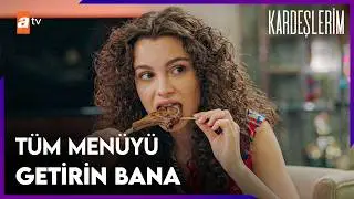 Asiye ve Ömer zengin restoranında - Kardeşlerim 57. Bölüm