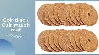99 Gold Data Load Coir Mulch Mat Coir Disc