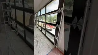 Check Out The Glass Garage Doors We Just Installed