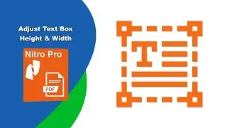 How to Easily Resize a Text Box in Any PDF Document in Nitro Pro PDF Editor