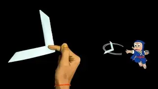 How to fold a cool boomerang | How to make boomeranga