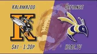Kalamazoo vs Defiance College D3 Football