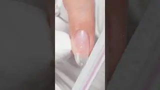 Repair the nail and do a natural extension💅🏻