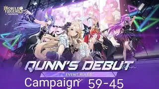 Campaign   59-45   #MLA   #MobileLegendAdventure