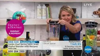 DASH Chef Series 1400Watt Digital Blender with Recipes