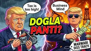 Rajasthani Diss Track (DJ Remix) | Trump Wants Greenland? 😂 |  4K Anime Ver.