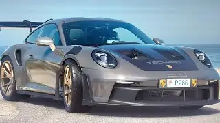 Porsche 911 GT3 RS (992) '22 Techart / 673 hp driving on the Nordschleife.