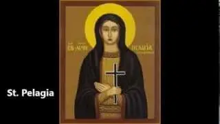 Saint of the Day - October 8 - St. Pelagia