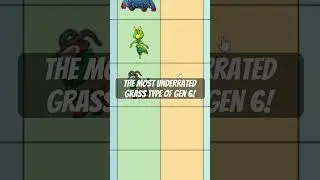 The Most UNDERRATED Grass Type of Generation 6! Kalos! #pokemon #pok&eacute;mon #shorts