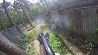 Thin Blue Line Stage Practical Shotgun