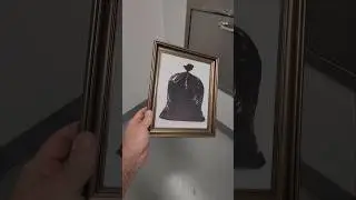 Framed Photograph - September 30, 2025 - Down The Garbage Chute #175