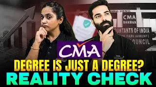CMA Degree is Just a Degree?🤔 Reality Check #CMASaarthi
