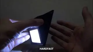 SENSOR LUZ LED CARREGADOR SOLAR PRESENÇA ARANDELA BALIZADOR PAREDE MOVIMENTO HARDFAST