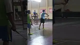 TERKEJUT LAMPU PADAM PART 1 ‼️ shorts #shortsbadminton #shortsvideo  #shortsfun