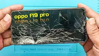 Oppo F19 Pro Broken Glass Replacement || @sparerepair ||