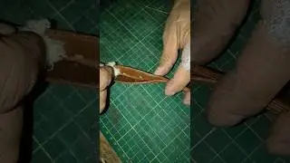 C&oacute;mo REPARAR 🪡🧵 un cintur&oacute;n ROTO F&Aacute;CILMENTE👌🏼
