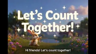 Counting 1&ndash;10 for Kids 🎈 Fun Learning Video | Cute Bunny Animation