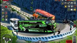 Coach Bus Simulator Bus Driving off-road Game #viral #video #games 