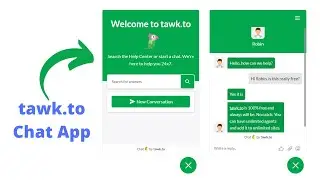 How to add tawk chat app in website