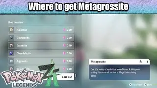 Where to get Metagrossite to Mega Evolve Metagross | Pokemon Legends ZA (Z-A)