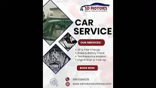 Professional Car Service| SD Motors | Multi Brand Auto Workshop#SDMotors #CarService #CarMaintenance