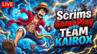Day 2 Scrims Gameplay With Team KAIROX|RUSH ONLY|