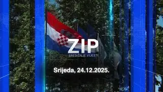 ZIP - 24.12.2025. - SREDIŠNJE VIJESTI Z1 TELEVIZIJE