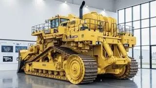 🔥 ACCO SUPER BULLDOZER &ndash; самый большой в мире жёлтый бульдозер! 💛🚜 | DreamsCar USA
