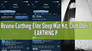 Review Earthing Elite Sleep Mat Kit, Clint Ober's EARTHING Products, Grounding Mat for Bed