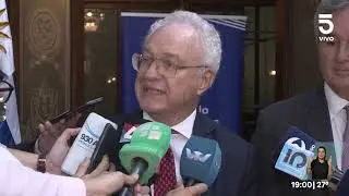 Canciller Mario Lubetkin recibi&oacute; a su par de Argentina, Pablo Quirno, por planta de HIF en Paysand&uacute;