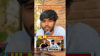 IILM University Student Review 🎓 | Practical Exposure 🔥 Reality Check