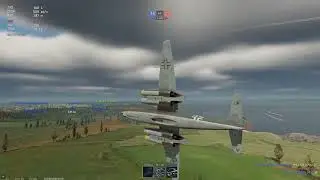 War Thunder Истребитель думал бобёр корм. Не на того напал и поплатился