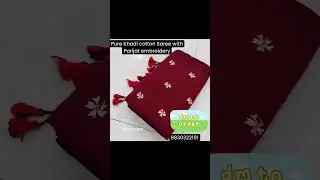 #khadi #khadicotton #khadisaree #khadisarees #khadiindia #khadiproducts #vocalforlocal #saree #new