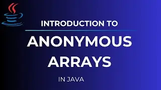 Anonymous Arrays in java (Hindi) || Arrays in java