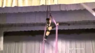 Aerial Silks Act Circus Artistic Agency Golden Stars Presents:(artist 00188)