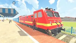 Franklin apni Ferrari Lekar railway station par gaya train driving gameplay #9