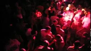 DJ Vito Fun rocking the main floor at the Party at Pavillion, Fire Island Pines