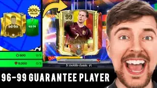 96-99 Euro Moment Pack Opening | 96-99 Guarantee Player | fc mobile classic yt