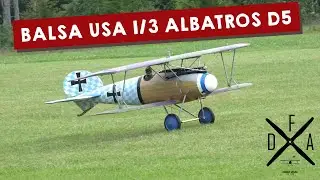 Balsa USA 1/3 Albatros D5 - Flown By Joe 