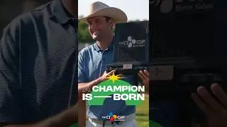 [THE CJ CUP Byron Nelson]  A Champion is Born
