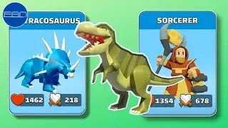 T-REX Terkuat Di Bumi Merge Dinosaurs Master | MAX LEVEL