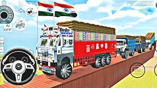 DRIVE JCB AND 🔥 UNLOADING STONE FROM TRUCK ON GAME #gamingvideos #jcb #truck #gameplay 
