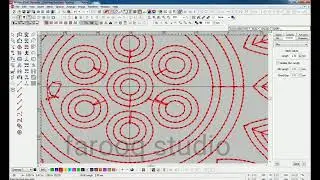 Cording Design Punching | Wilcom Software | Embroidery design | Aari Design punching | Dori Design